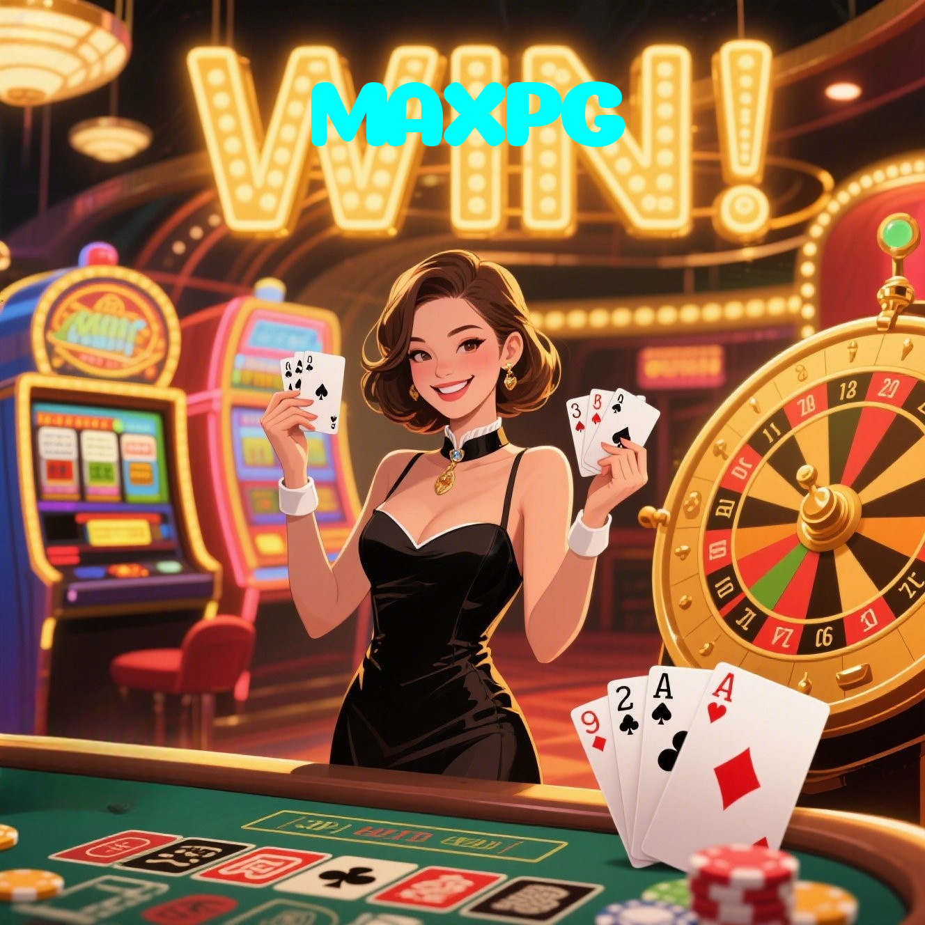 MAXPG:Aposte no futebol e conquiste vitórias épicas com blackjack e poker!
